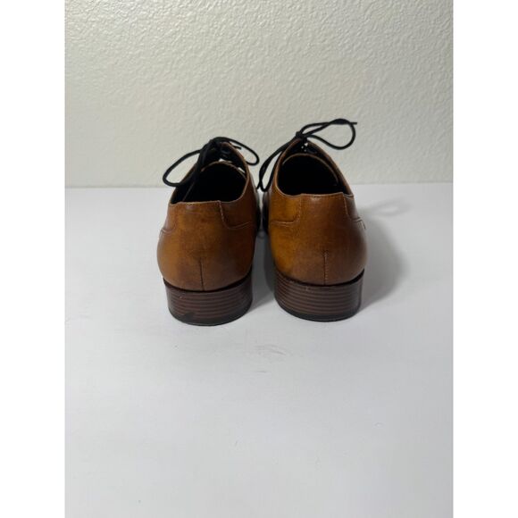 Cole Haan Men’s Cap Toe Oxford Shoes English Tan Leather Size 12 Grand.OS - Picture 7 of 9